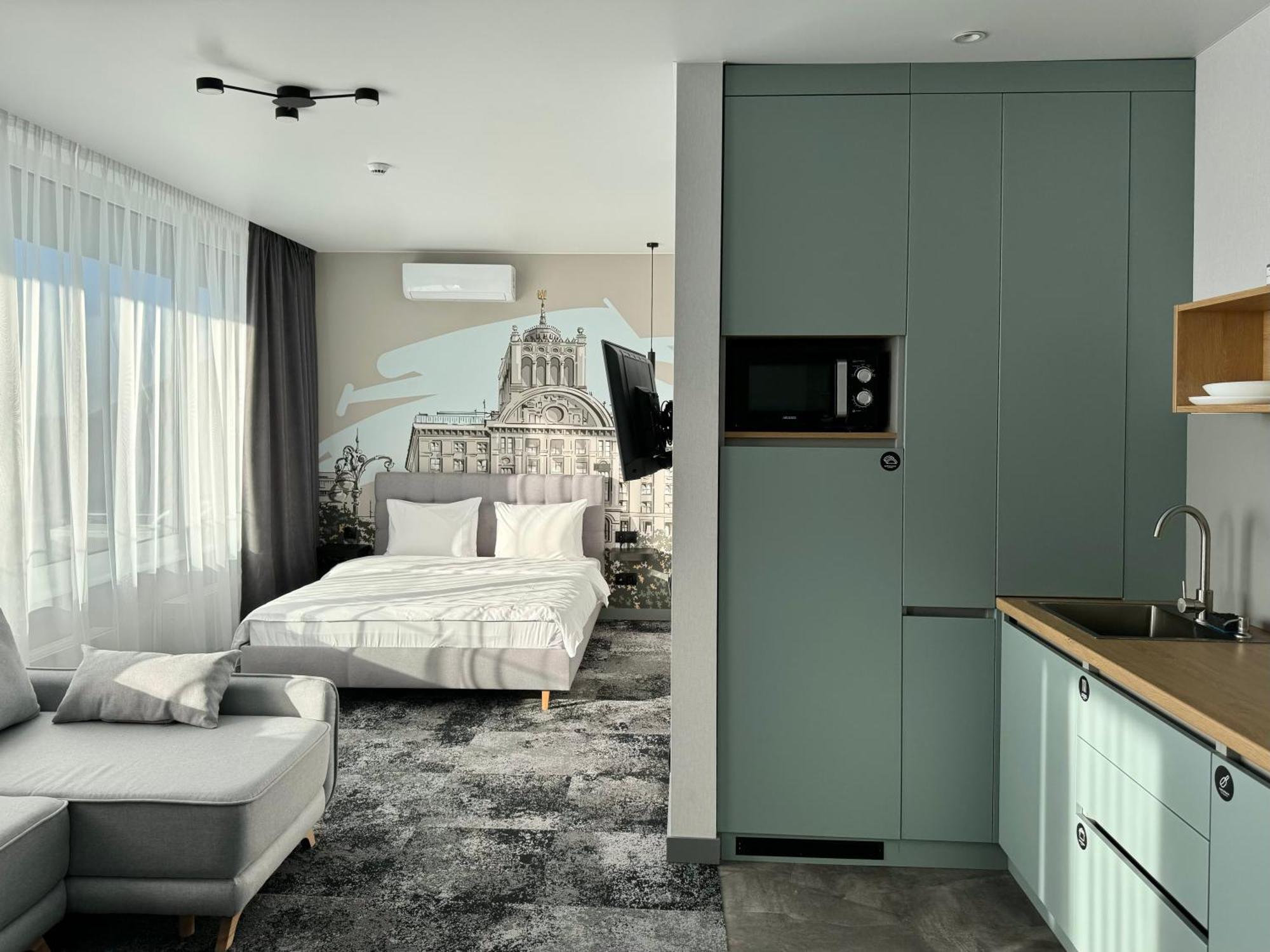 Be The One Hotel Kiew Exterior foto